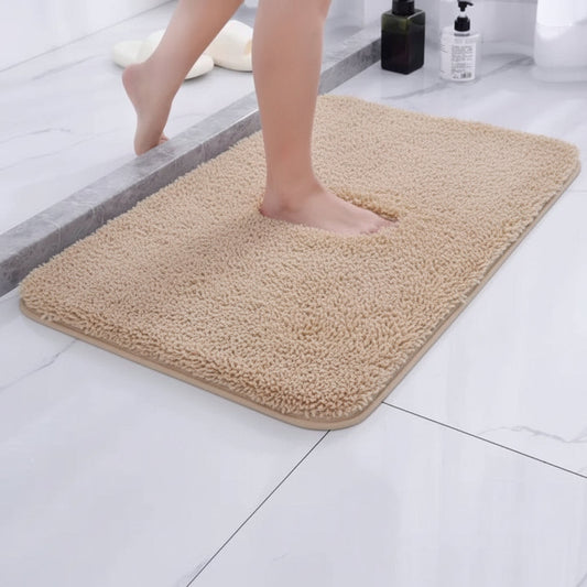Nordic Plush Microfiber Bath Rug