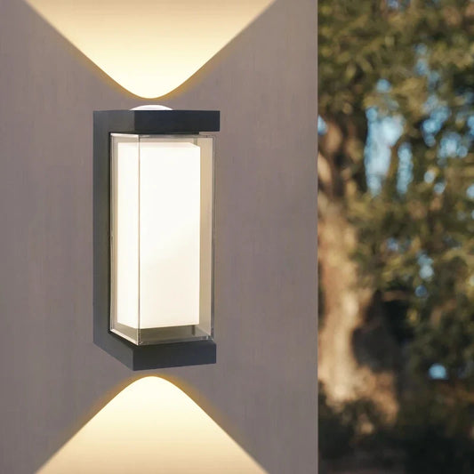 Scandinavian Up & Down Outdoor Wall Sconce