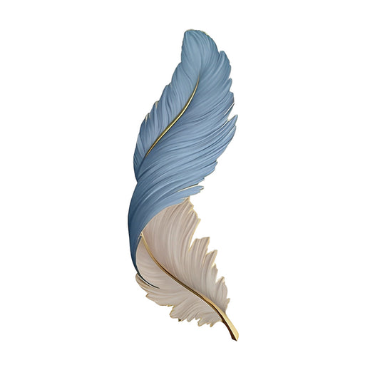 Piuma Feather LED Wall Art Lamp