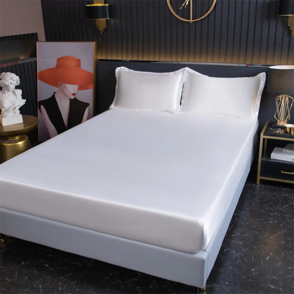 Silky Cooling Bamboo Fitted Sheet