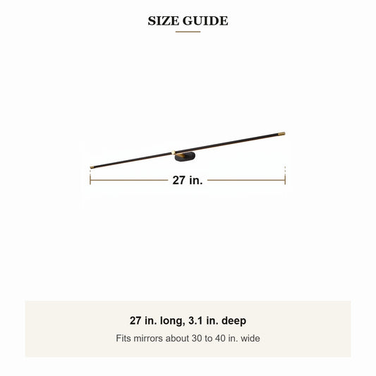 Lineo vanity light size guide