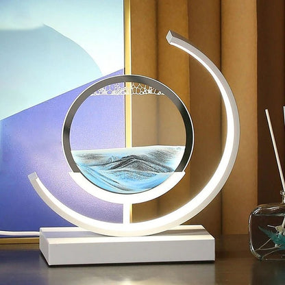 Italian Moving Sand Art Lamp