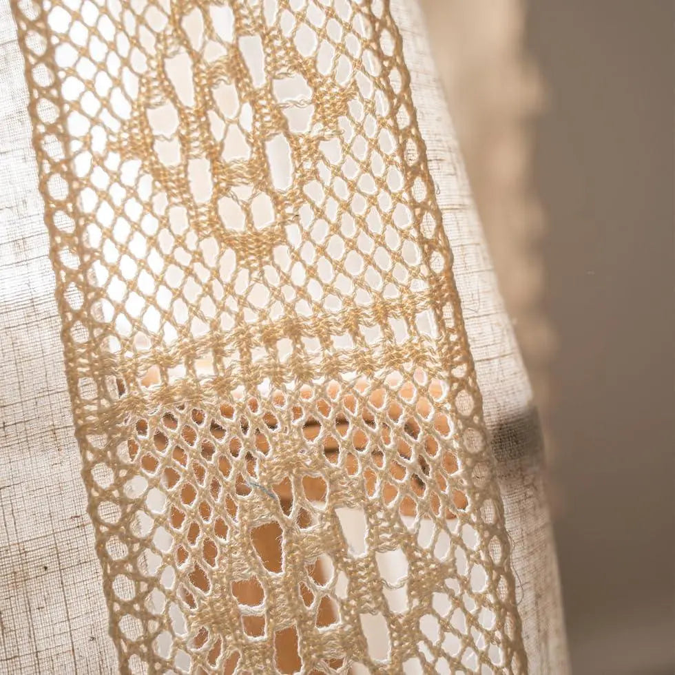 Mediterranean Boho Linen Curtains