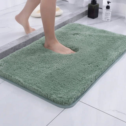 Nordic Plush Microfiber Bath Rug