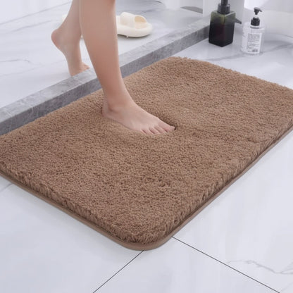 Nordic Plush Microfiber Bath Rug