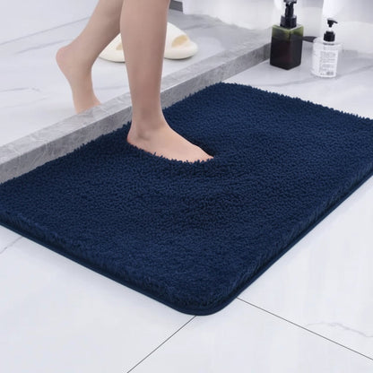 Nordic Plush Microfiber Bath Rug