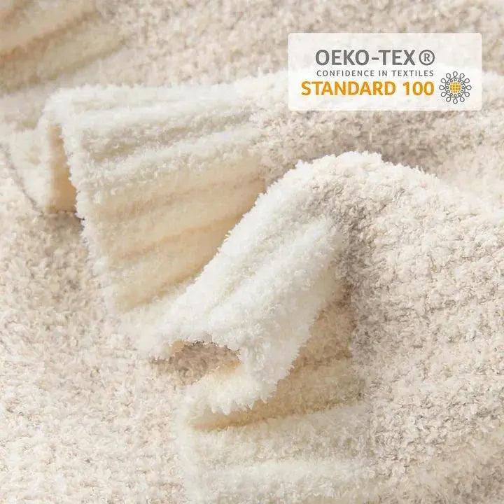 Swedish Reversible Knit Throw Blanket