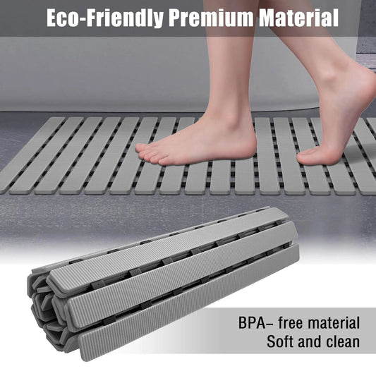 Striped Non-Slip Bathtub Mat