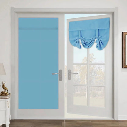 Nordic Blackout Door Curtain