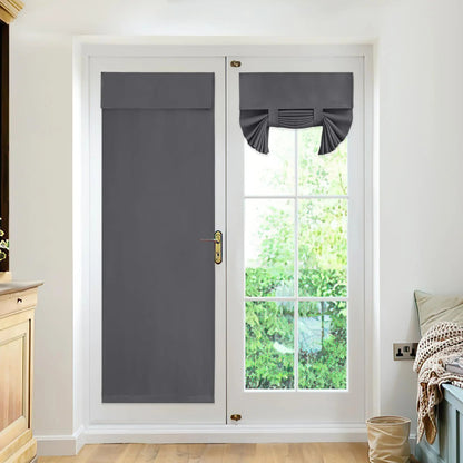 Nordic Blackout Door Curtain