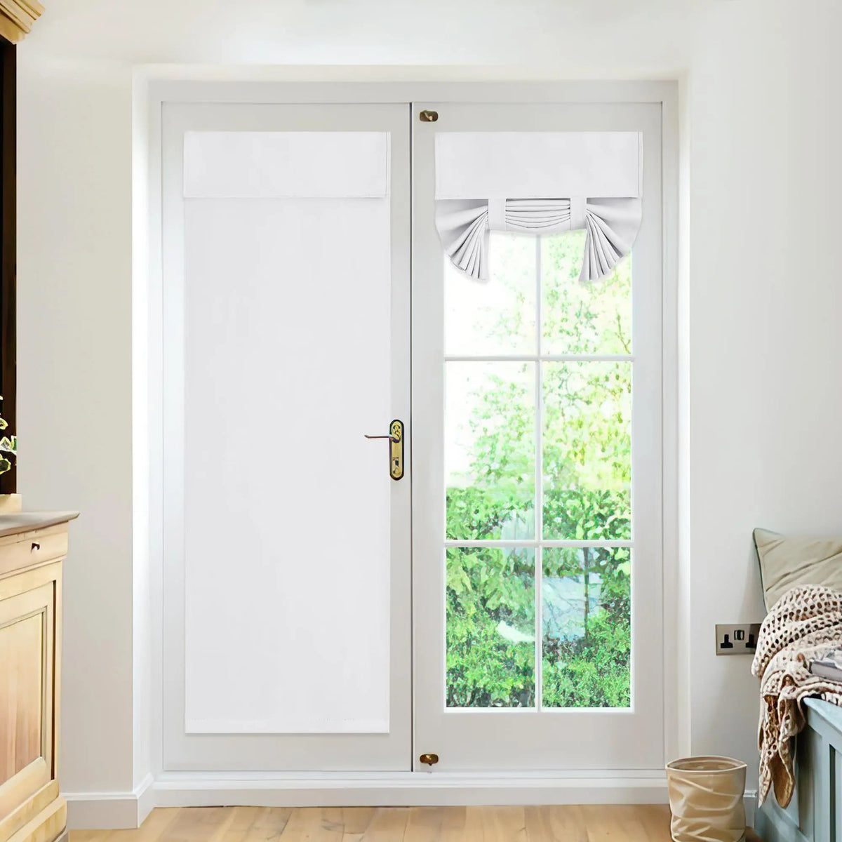 Nordic Blackout Door Curtain