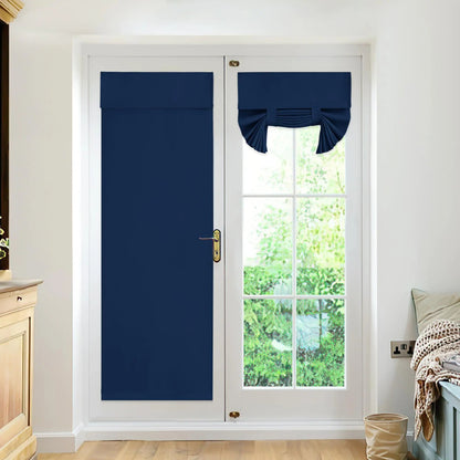 Nordic Blackout Door Curtain