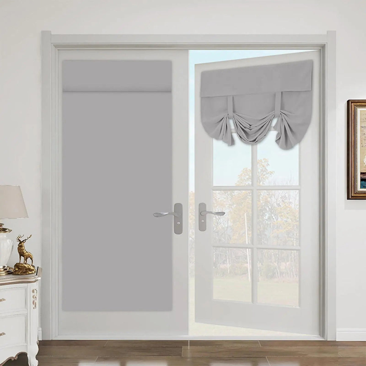 Nordic Blackout Door Curtain