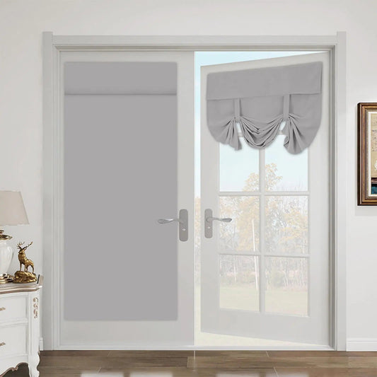 Nordic Blackout Door Curtain