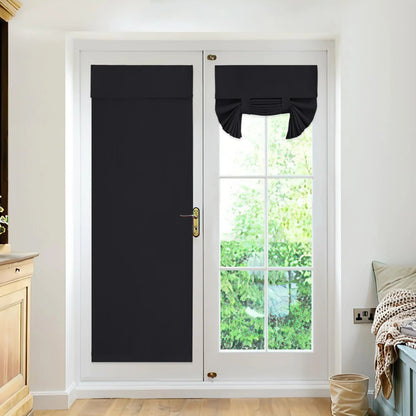 Nordic Blackout Door Curtain