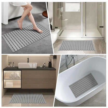 Striped Non-Slip Bathtub Mat