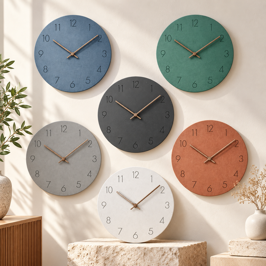 Nordic Minimalist Silent Wall Clock