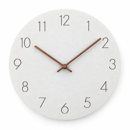Nordic Minimalist Silent Wall Clock