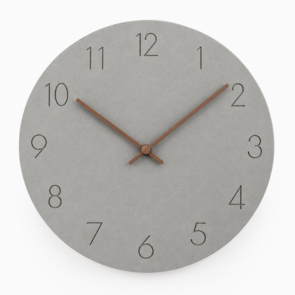 Nordic Minimalist Silent Wall Clock