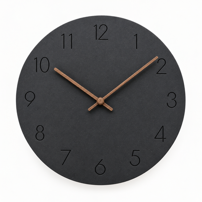 Nordic Minimalist Silent Wall Clock
