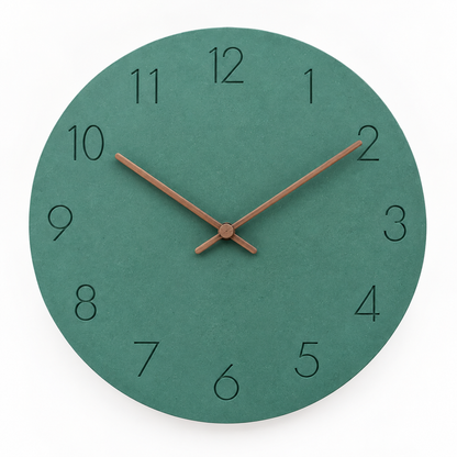 Nordic Minimalist Silent Wall Clock