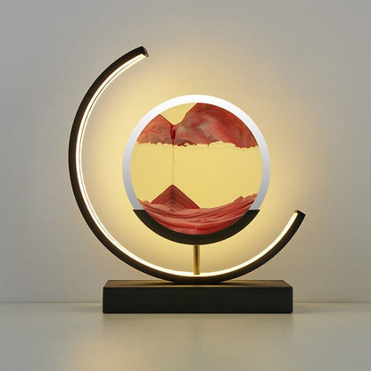Italian Moving Sand Art Lamp
