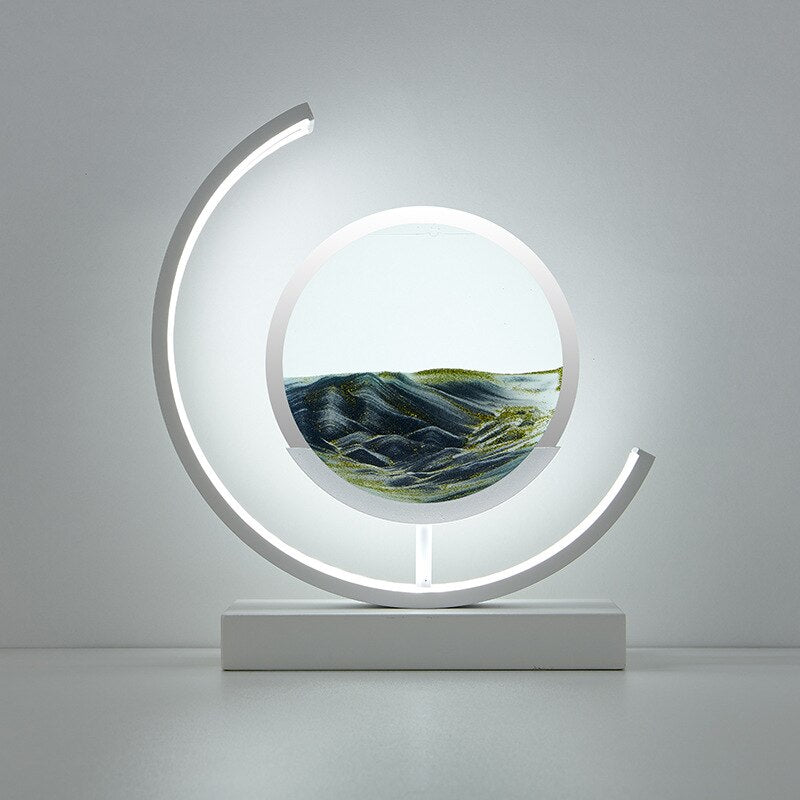 Italian Moving Sand Art Lamp