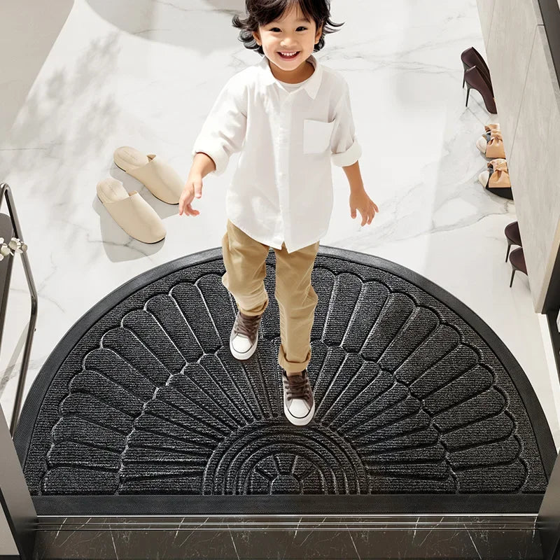Half Round Indoor Outdoor Door Mat