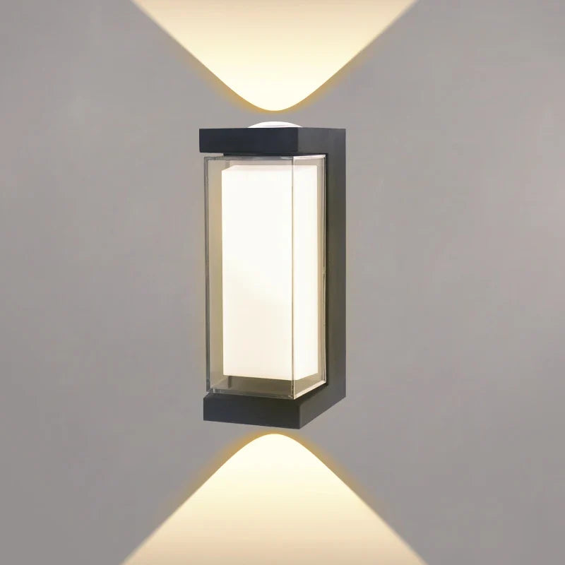 Scandinavian Up & Down Outdoor Wall Sconce