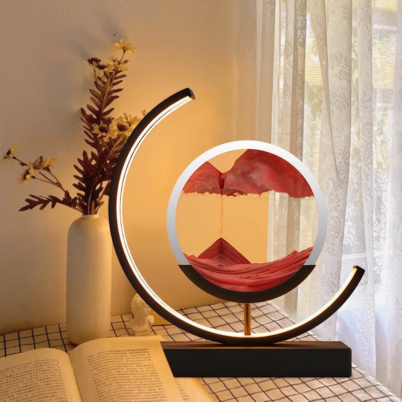 Italian Moving Sand Art Lamp