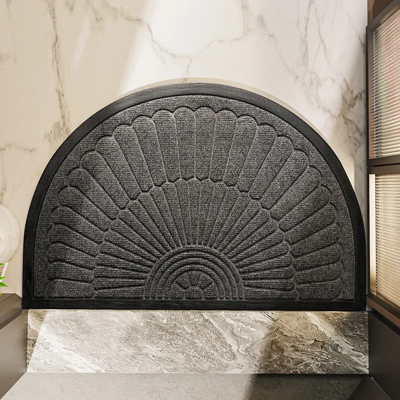 Half Round Indoor Outdoor Door Mat