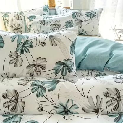 French Pastoral Floral Duvet Cover Set