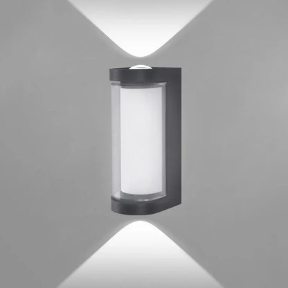 Scandinavian Up & Down Outdoor Wall Sconce