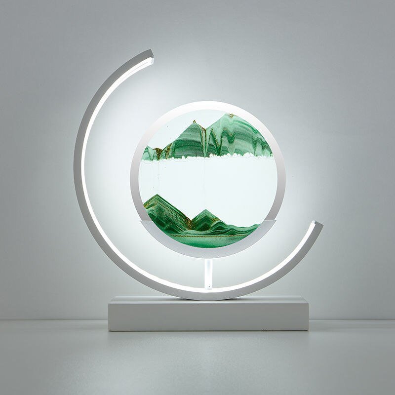 Italian Moving Sand Art Lamp