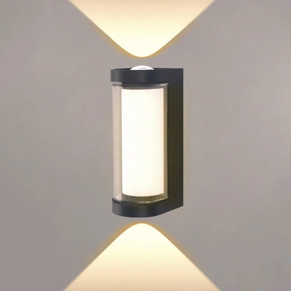 Scandinavian Up & Down Outdoor Wall Sconce