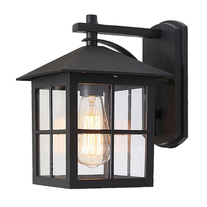 American Vintage Lantern Outdoor Wall Sconce