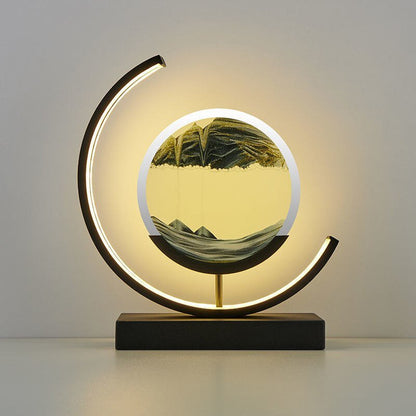 Italian Moving Sand Art Lamp
