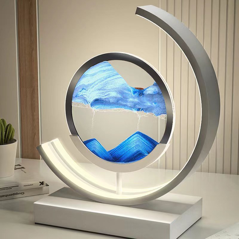 Italian Moving Sand Art Lamp