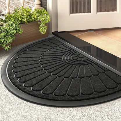 Half Round Indoor Outdoor Door Mat