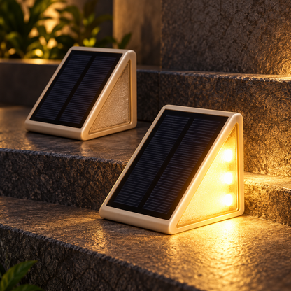 Solar LED Stair & Step Lights