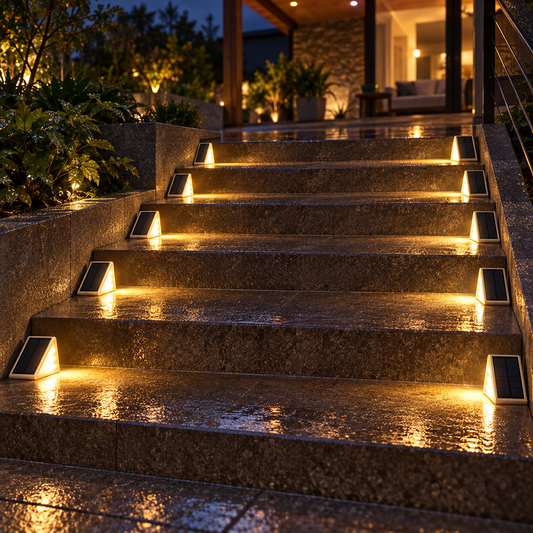 Solar LED Stair & Step Lights