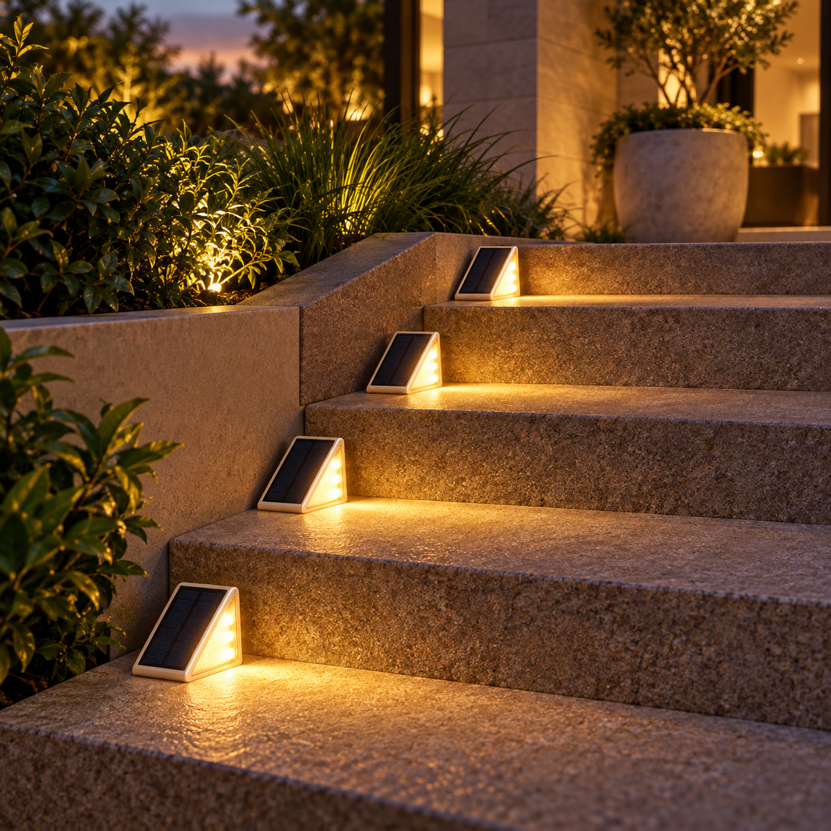 Solar LED Stair & Step Lights