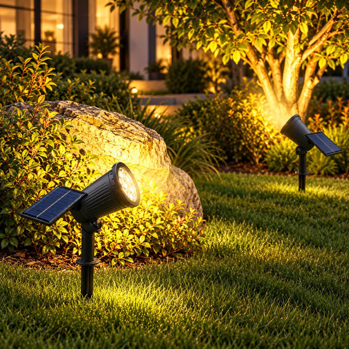 Solar Tilt Landscape Spotlight