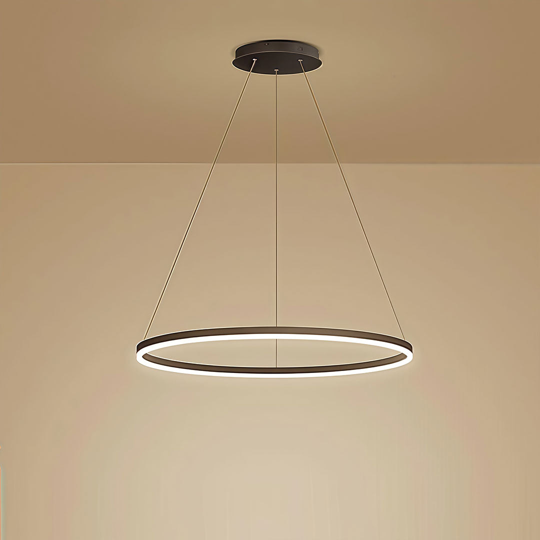 Warm white ring light