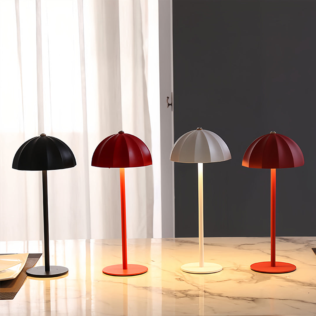Bolla Cordless Mushroom Table Lamp