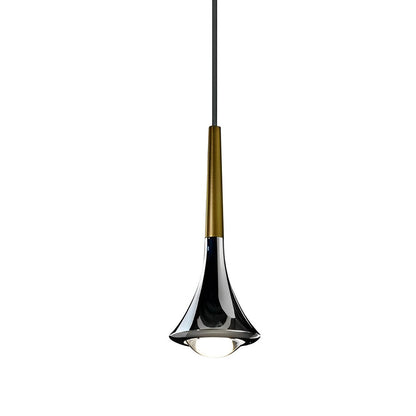 Goccia pendant in gold