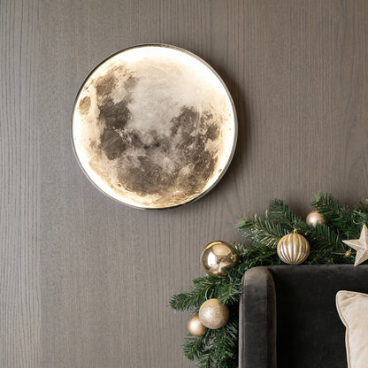 Luna Full Moon LED Wall Light