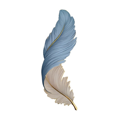 Piuma Feather LED Wall Art Lamp