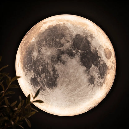 Luna Full Moon LED Wall Light