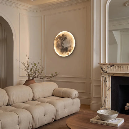 Luna Full Moon LED Wall Light